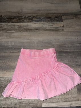 H&M Pink Girls' Ruffle Hem Skirt
